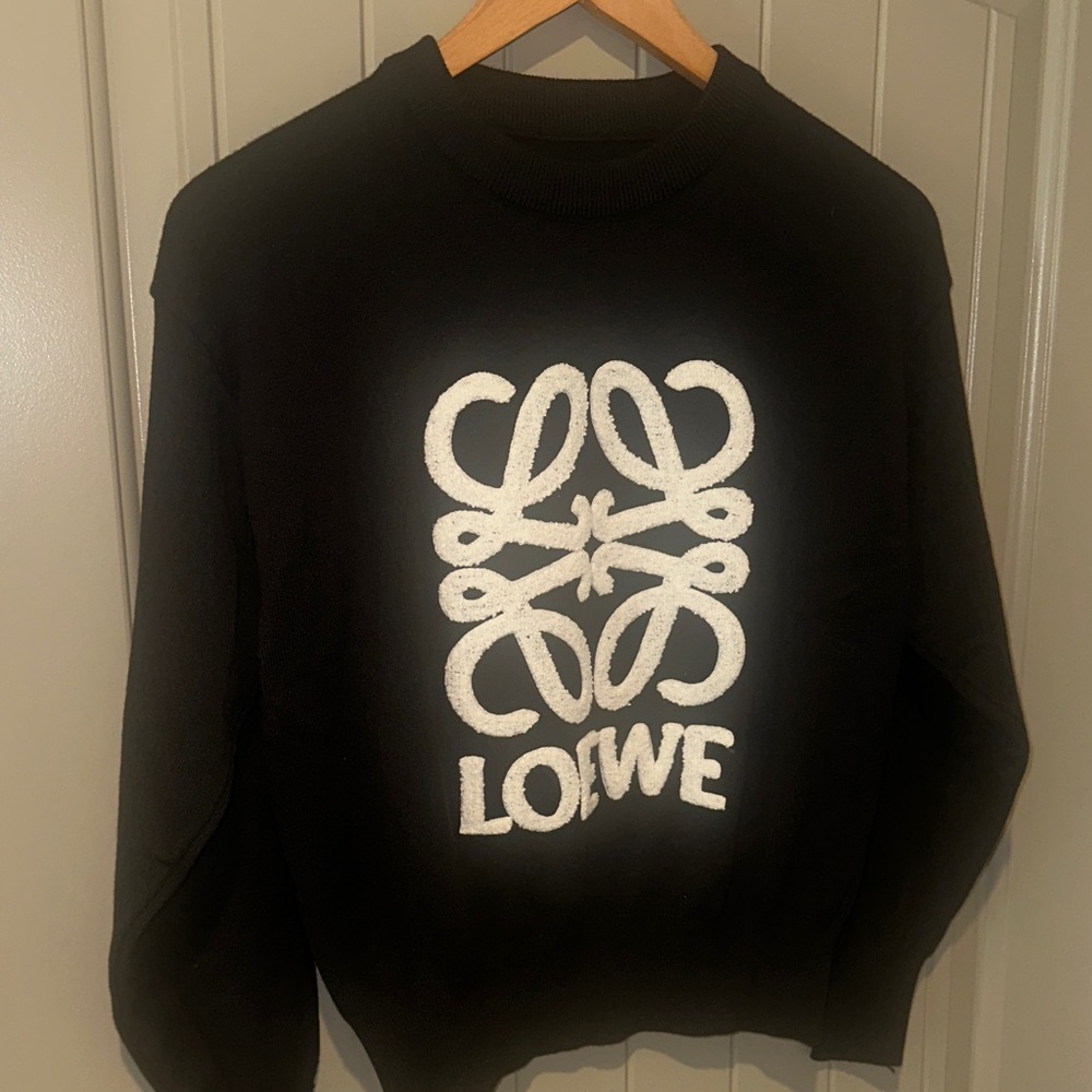 LOEWE Anagram Wool Sweater XS - Picture 6 of 8